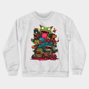 Little Monsters Series Crewneck Sweatshirt